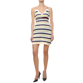 Ženska haljina Tommy Hilfiger Ultra Mini Crochet Dress