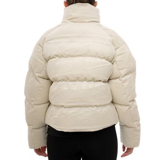 Ženska zimska jakna Puma Wardrobe ess corduroy puffer jacket