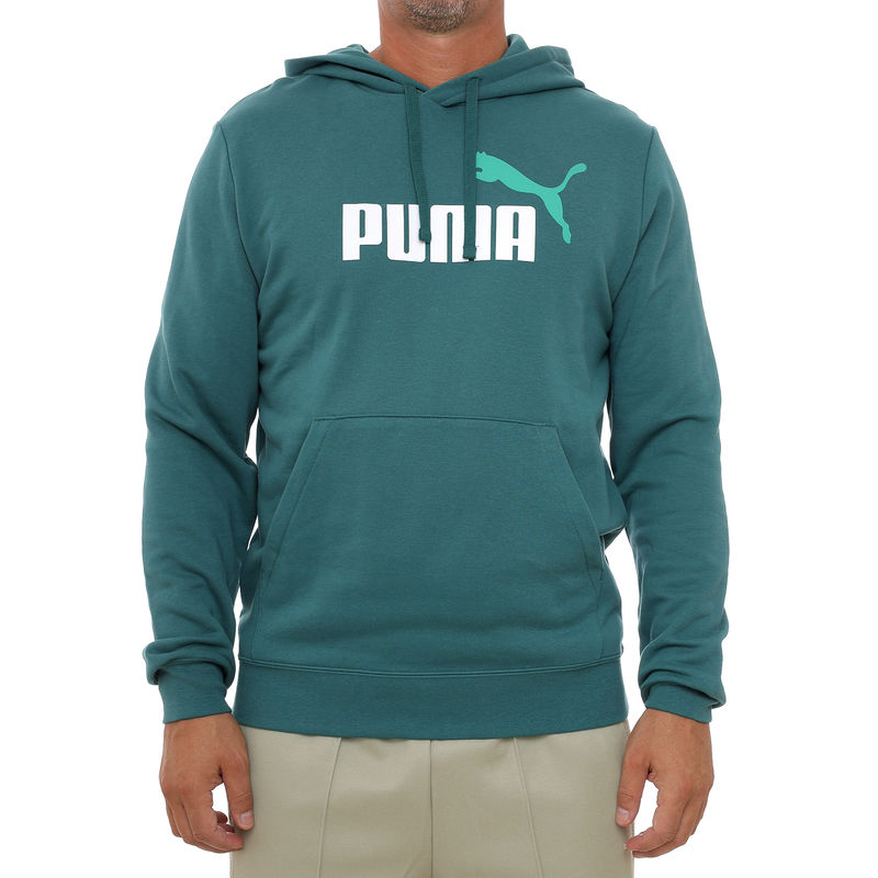Muški duks sa kapuljačom Puma Ess 2 color no. 1 logo hoodie tr