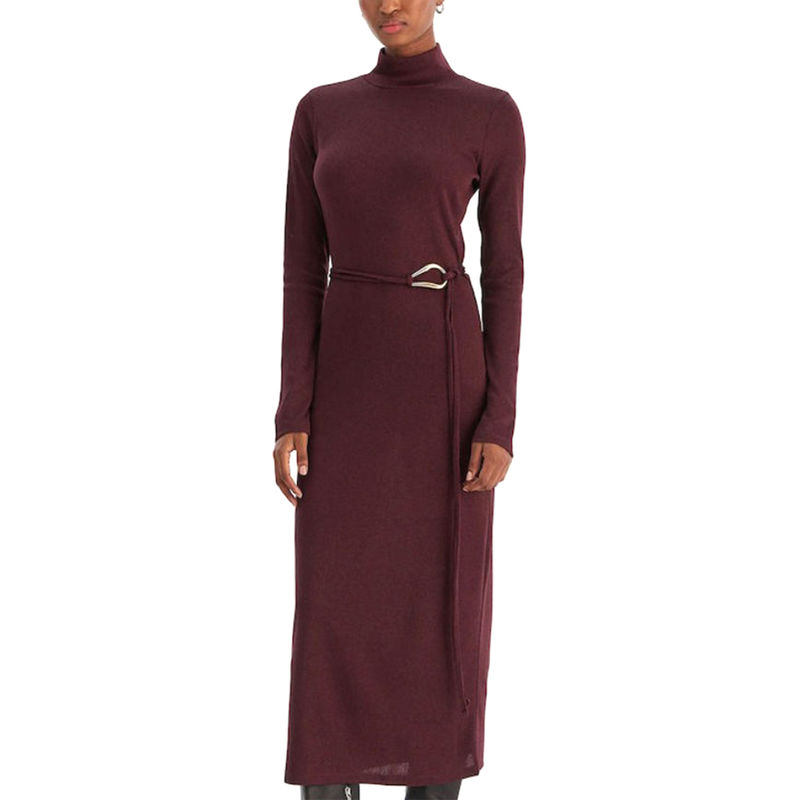 Ženska haljina Vero Moda Louisa high neck 7/8 dress