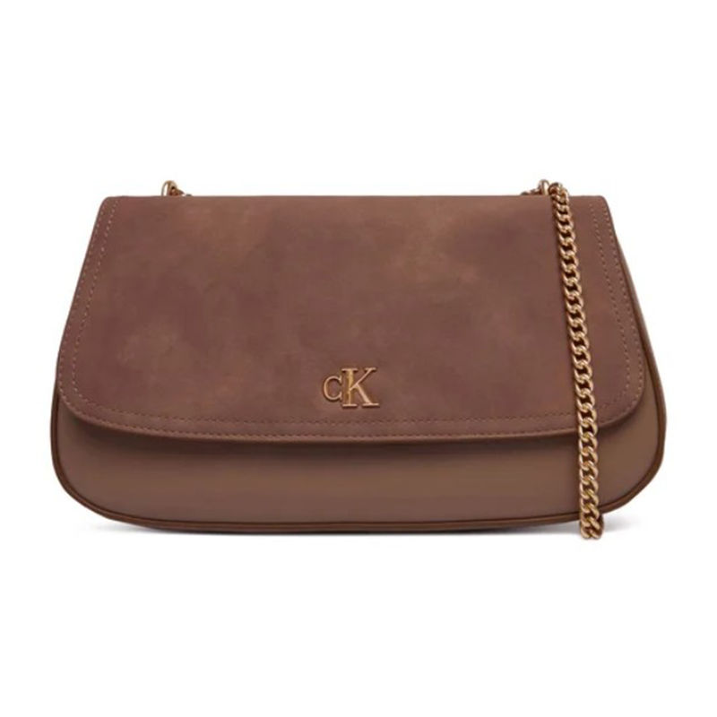 Ženska torba Calvin Klein Conv chain brushed medium bag