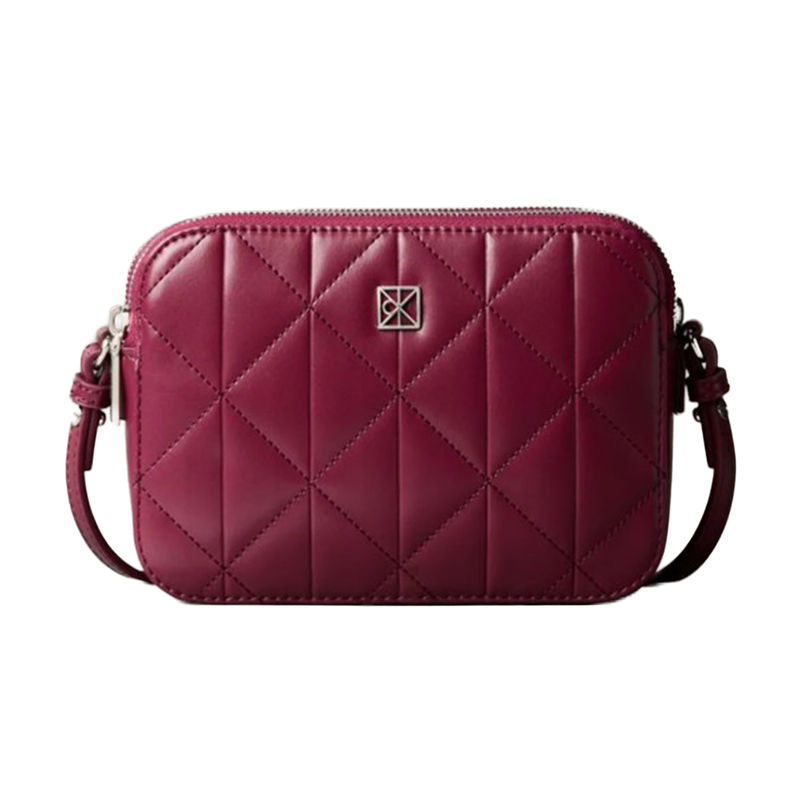 Ženska torba Calvin Klein Quilted double zip camera bag