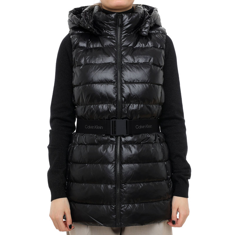 Ženski prsluk Calvin Klein Belted lightweight puffer vest