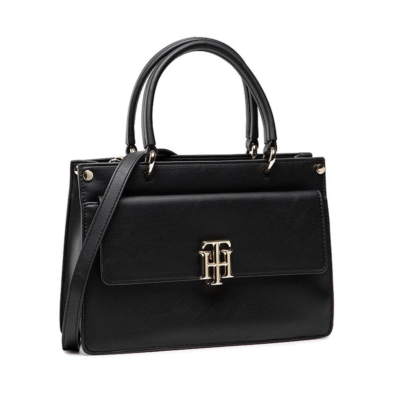 Ženska torba Tommy Hilfiger LOCK SATCHEL BDS