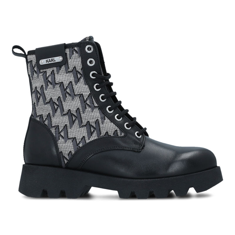 Ženske čizme Karl Lagerfeld Terra Firma Monogram Hi Mix