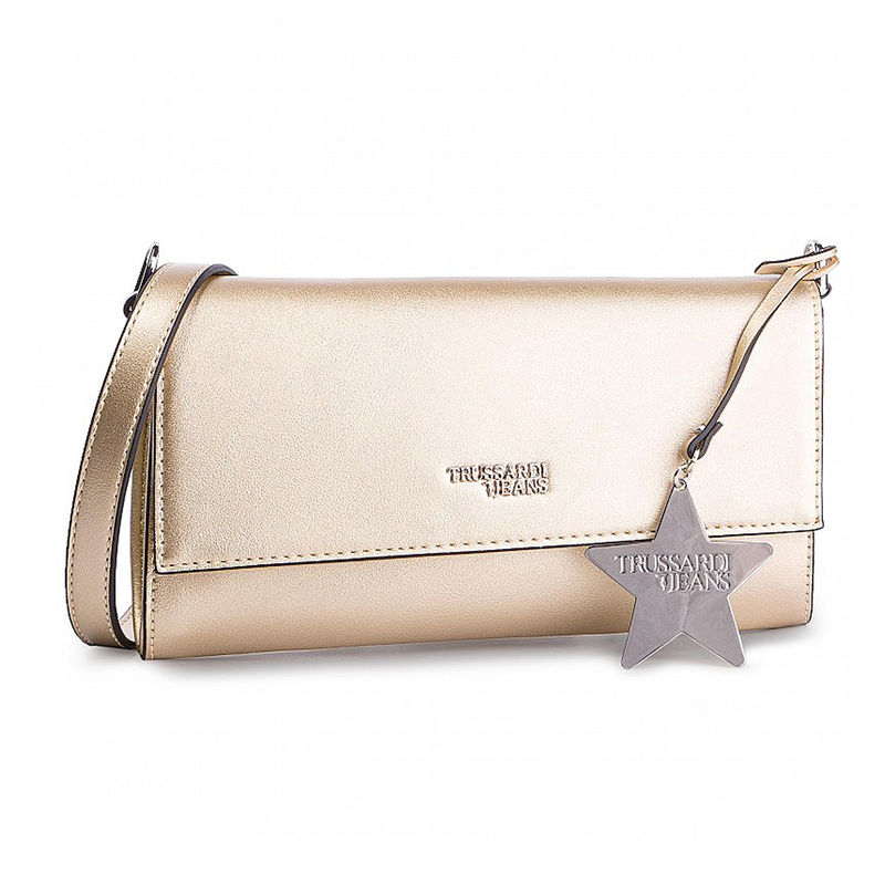 Ženska torba Trussardi T-EASY STAR CLUTCH SM ECOLEATHER