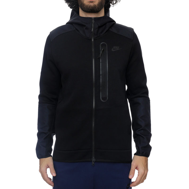 Muški duks Nike M NK TCH FLC OVERLAY FZ