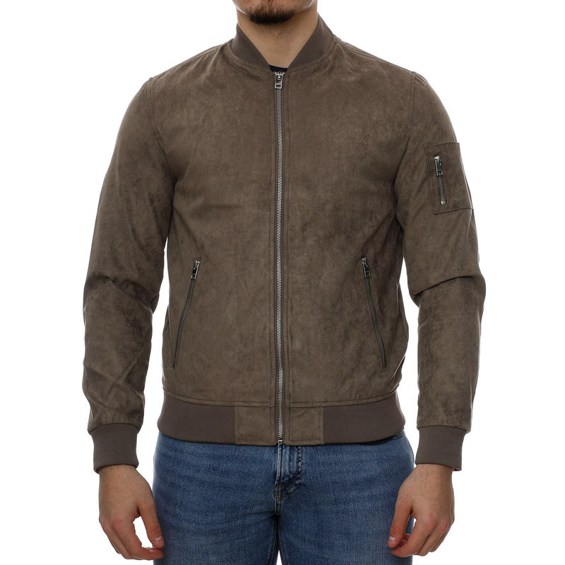 Muška jakna Jack&Jones Bomber Suede Jacket