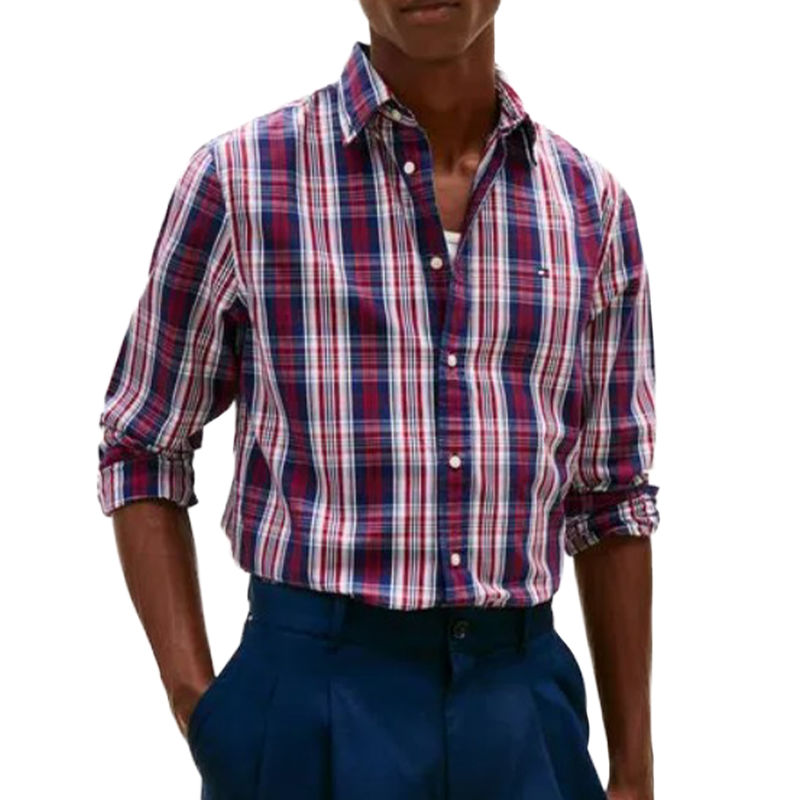 Muška košulja Tommy Hilfiger Flex Poplin Medium Check Shirt