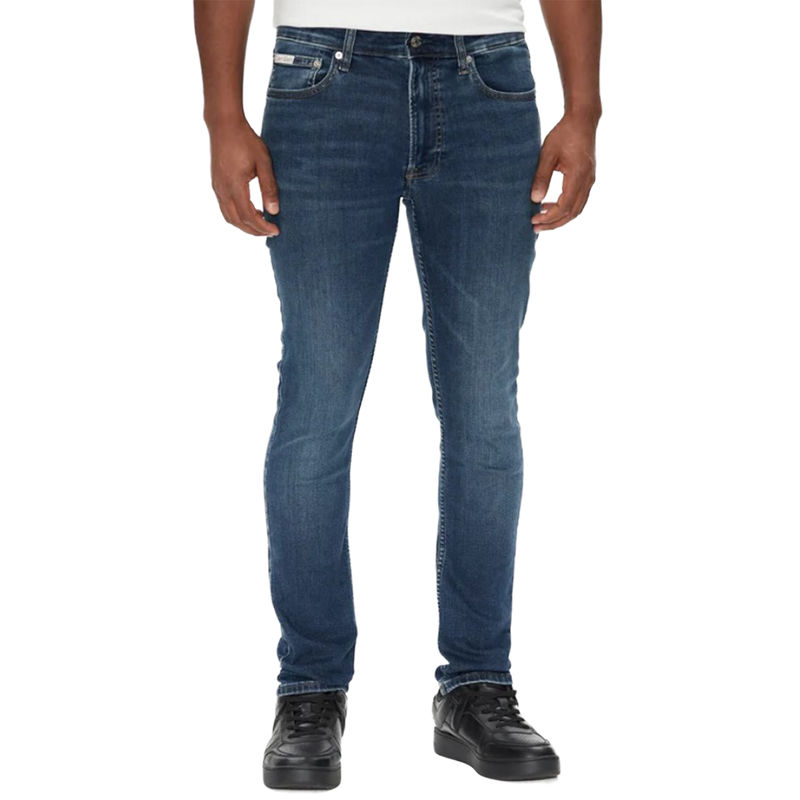 Muške farmerke Calvin Klein Skinny Oil Slick Jean Regen