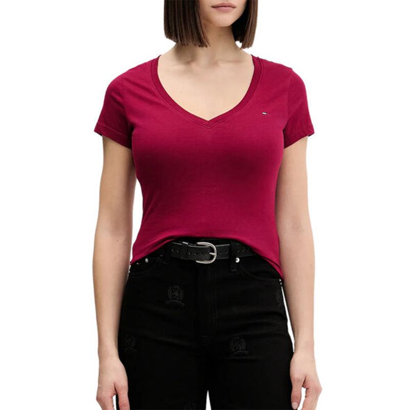 Ženska majica Tommy Hilfiger Tjw Slim V-Neck Tee