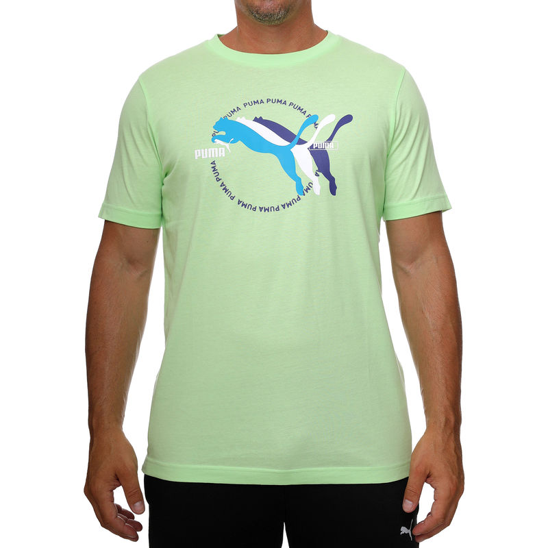 Muška majica Puma Graphics Multiple Cat Logo Tee
