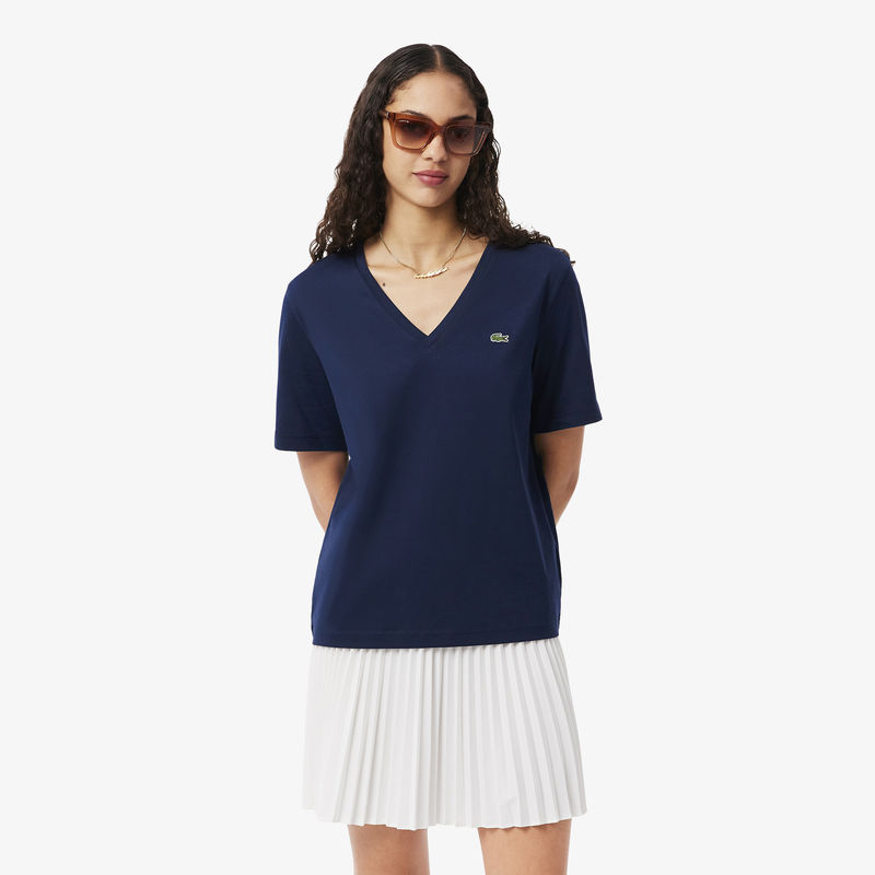 Ženska majica Lacoste Relaxed Fit