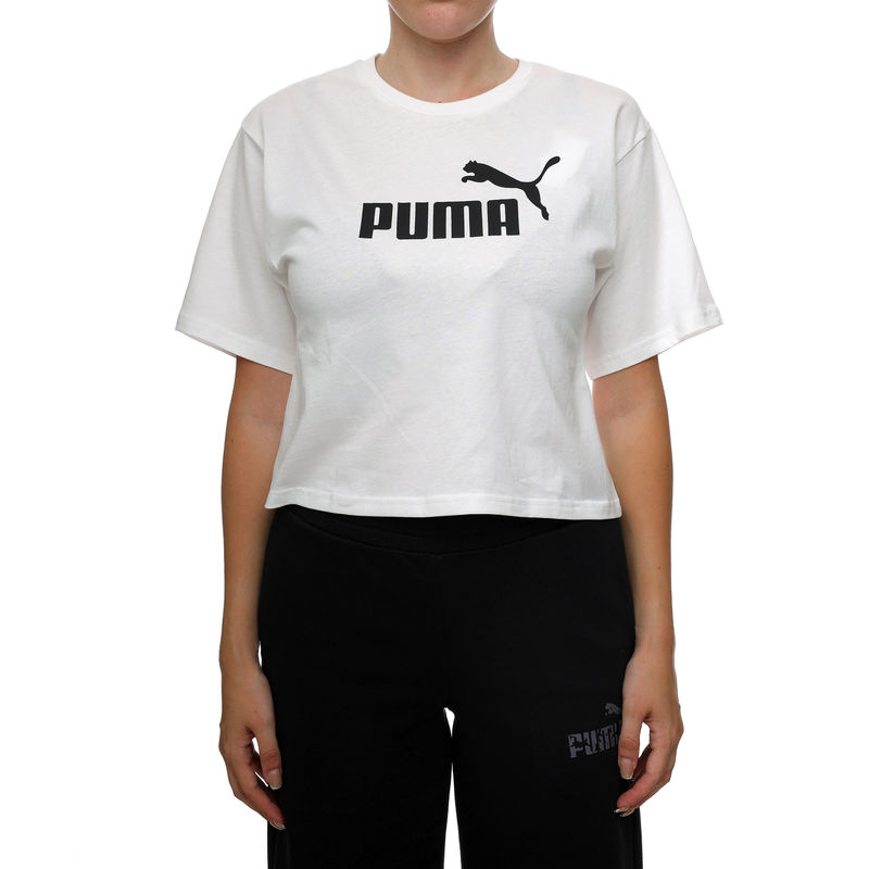 Ženska majica Puma Ess Cropped No. 1 Logo Relaxed Tee