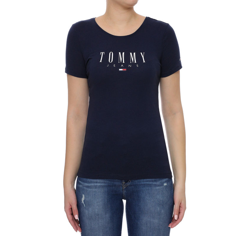 Ženska majica Tommy Hilfiger ESSENTIAL SKINNY LOGO TEE