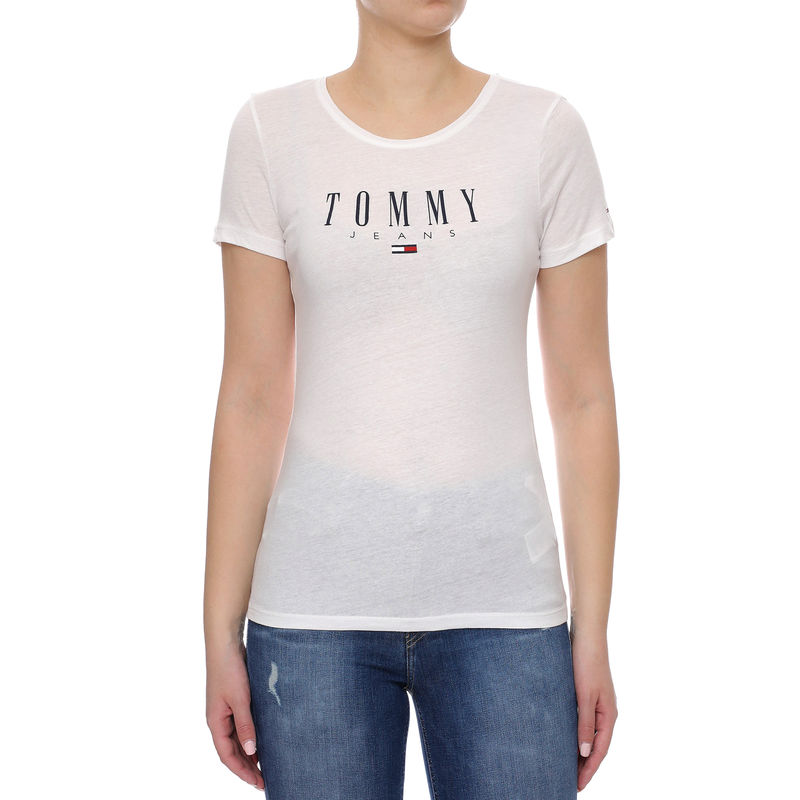 Ženska majica Tommy Hilfiger ESSENTIAL SKINNY LOGO TEE
