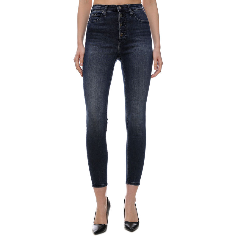 Ženske farmerke Calvin Klein HIGH RISE SUPER SKIN