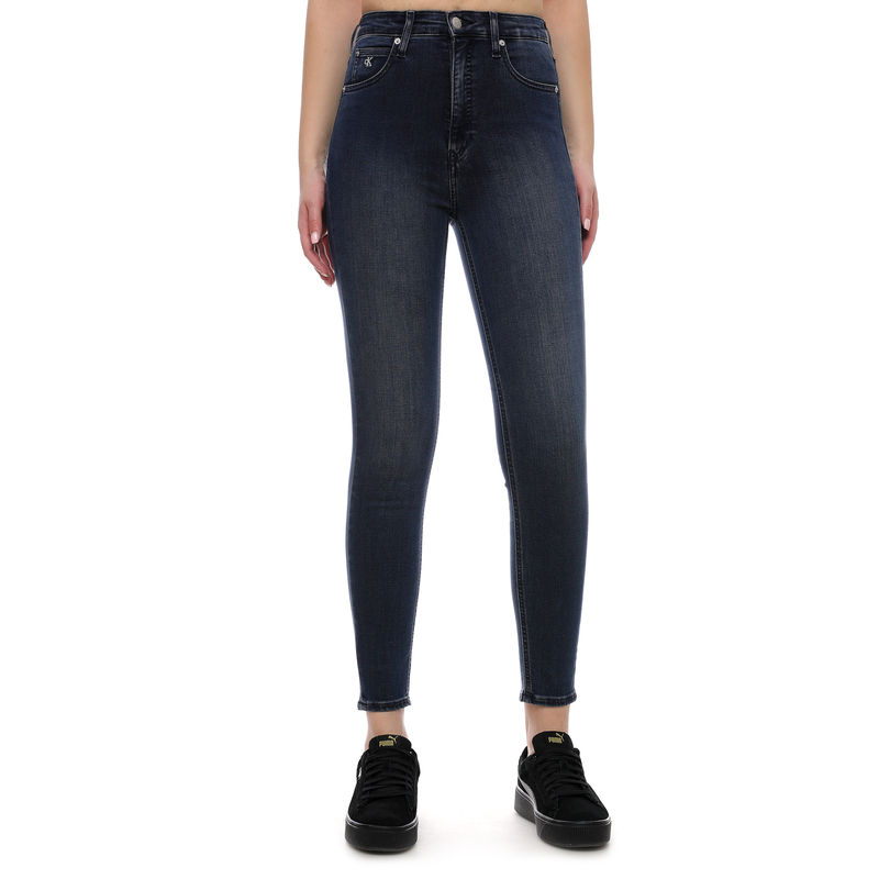 Ženske farmerke Calvin Klein HIGH RISE SUPER SKINNY ANKLE