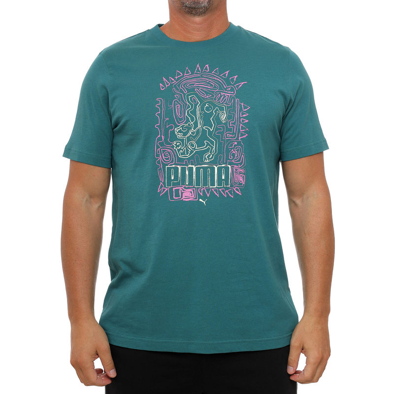 Muška majica Puma Graphic hand drawn tee