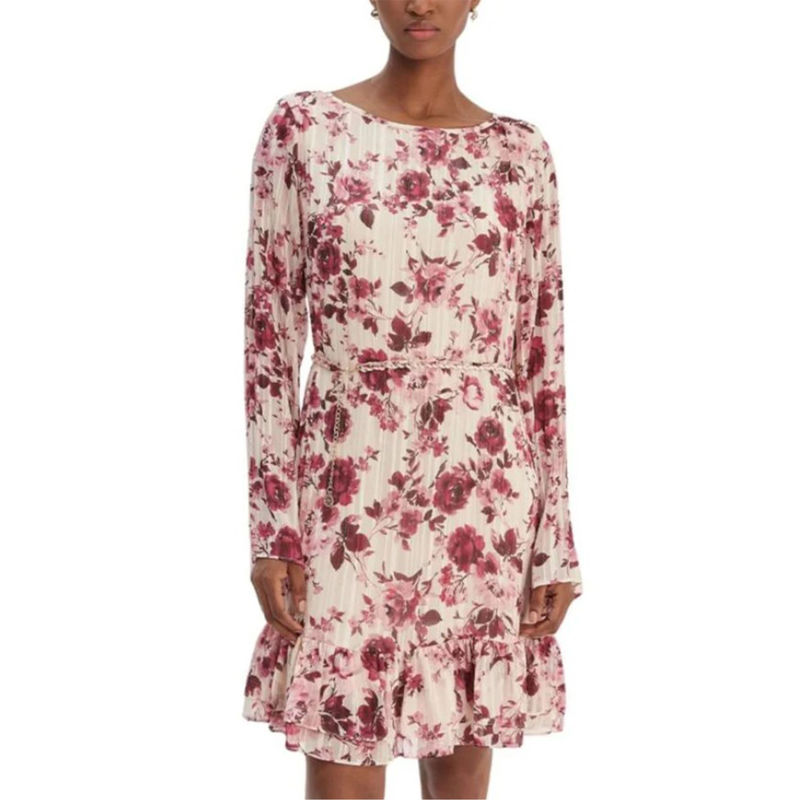 Ženska haljina Guess Ls ilenia pleat dress