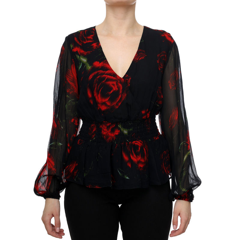 Ženska košulja Guess Ls Mishka Chiffon top