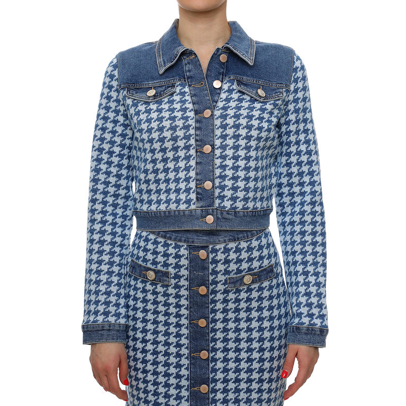 Ženski sako Guess Tweed crop jacket