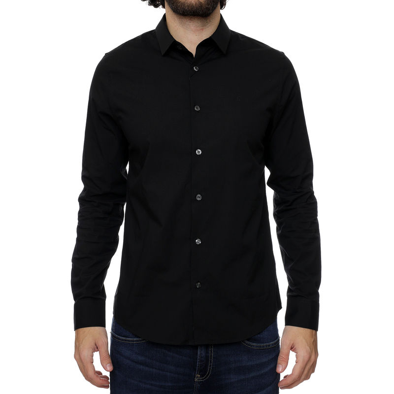 Muška košulja Calvin Klein CK CHEST LOGO SLIM STRETCH SHIRT