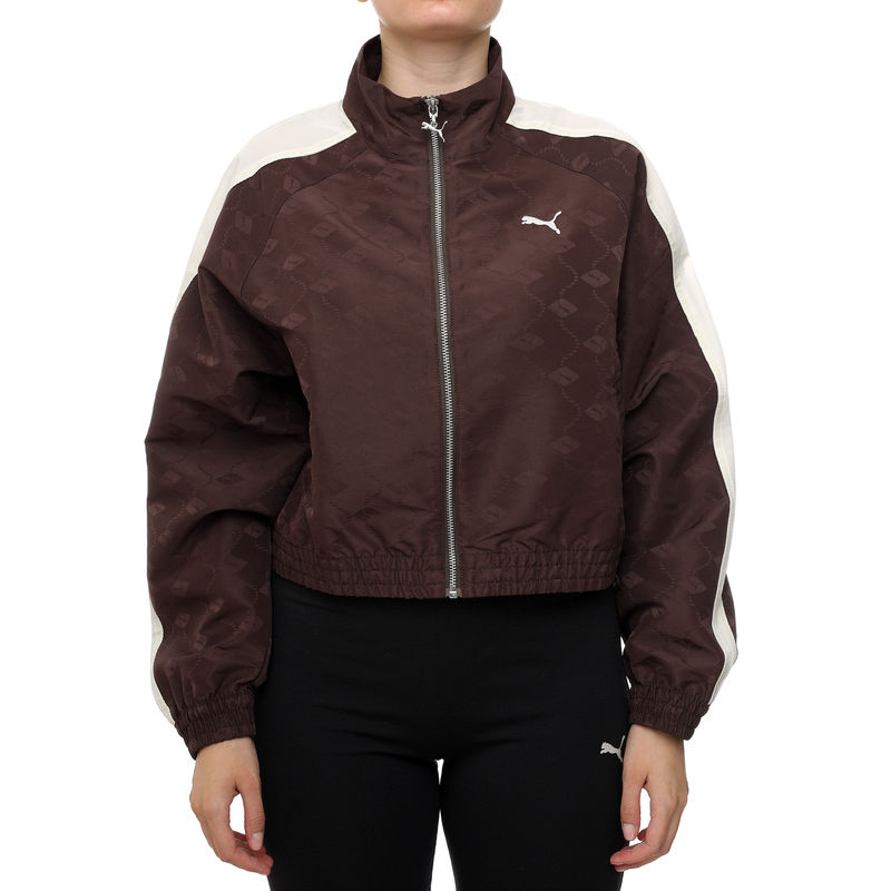 Ženski duks Puma T7 jacquarded woven relaxed track jacket