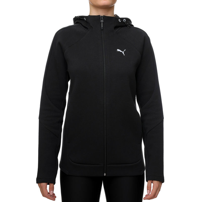 Ženski duks Puma Evostripe Full-Zip Hoodie Dk