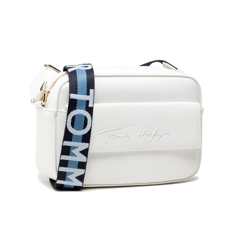 Ženska torba Tommy Hilfiger ICONIC TOMMY CAMERA BAG SIGN YBL