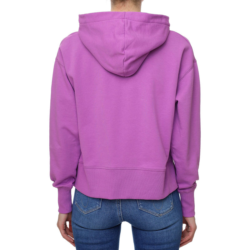 Ženski duks Calvin Klein Shrunken Institutional Hoodie