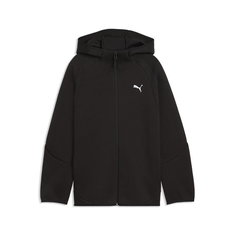 Dečiji duks sa zipom i kapuljačom Puma Evostripe full-zip hoodie dk b