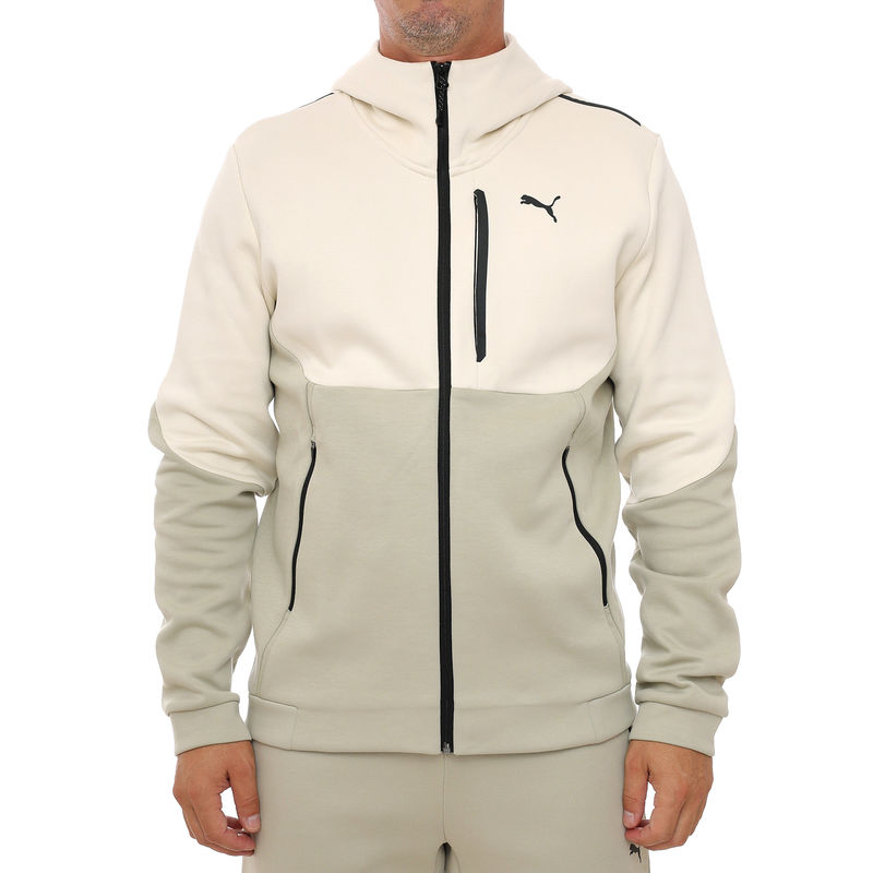 Muški duks sa zipom i kapuljačom Puma Tech full-zip hoodie dk
