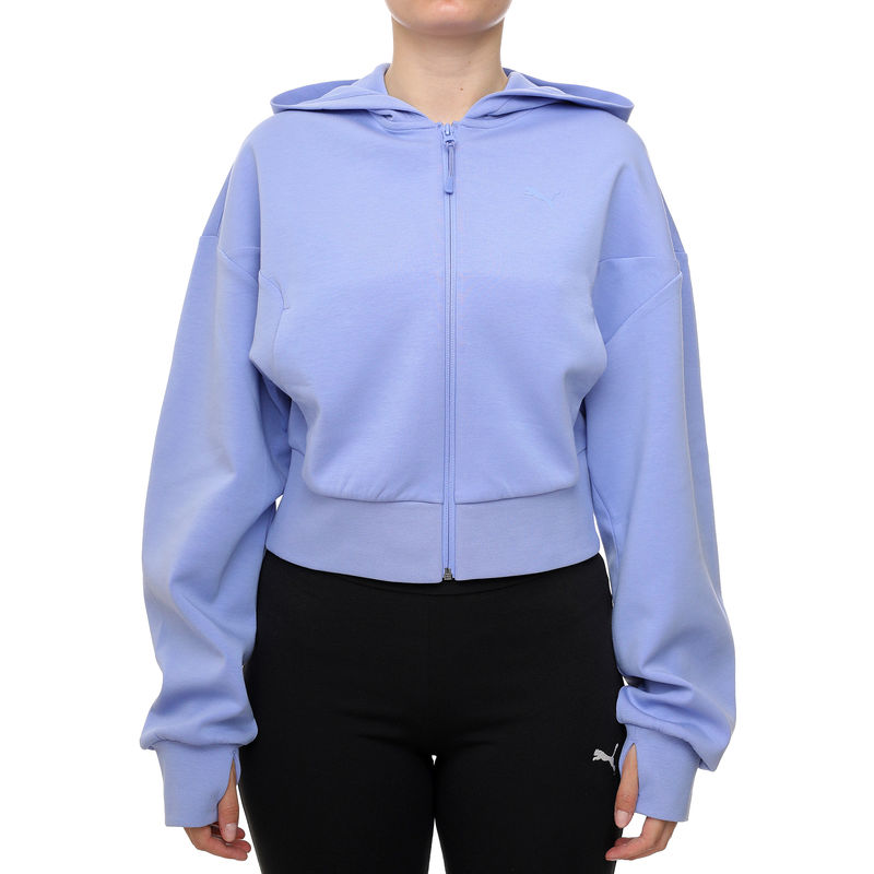 Ženski duks Puma Pumatech sense full-zip soft touch drycell hoodie dk