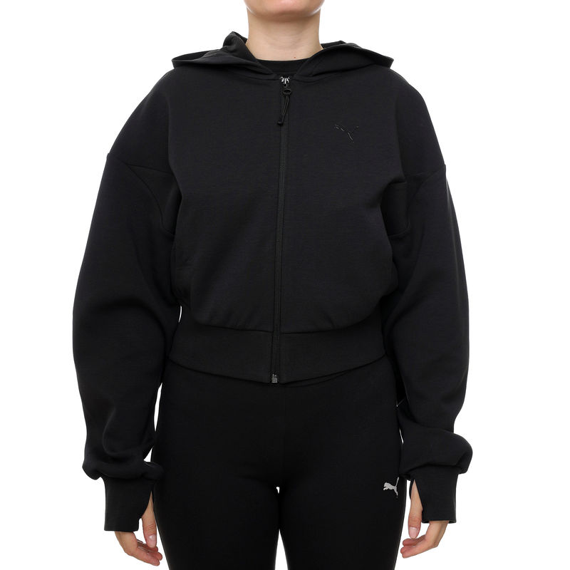 Ženski duks sa zipom i kapuljačom Puma Pumatech sense full-zip soft touch drycell hoodie dk