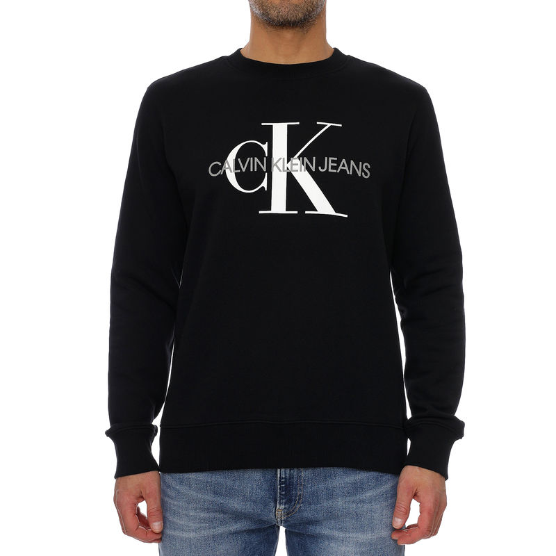 Muški duks Calvin Klein ICONIC MONOGRAM CREWNE