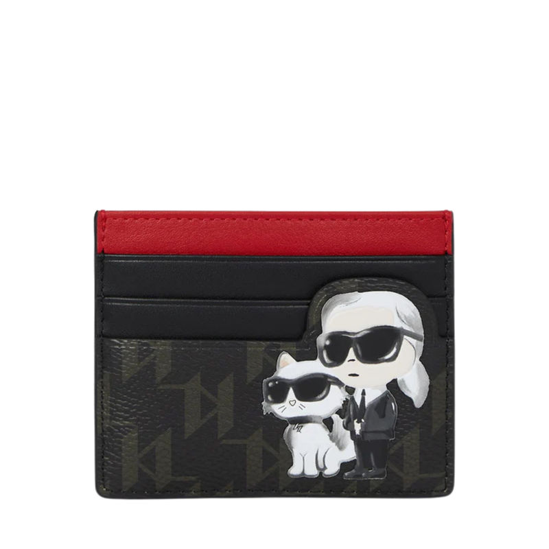 Futrola za kartice Karl Lagerfeld ikon monogram cc card holder