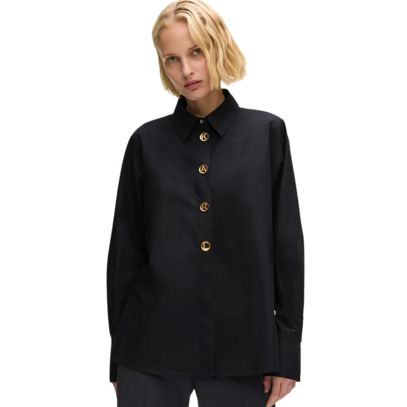 Ženska košulja Karl Lagerfeld karl daily poplin shirt