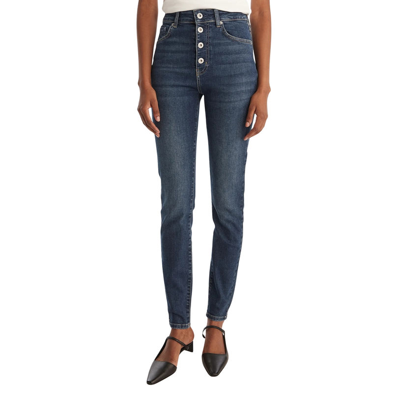 Ženske farmerke KLJ Hr skinny shank denim