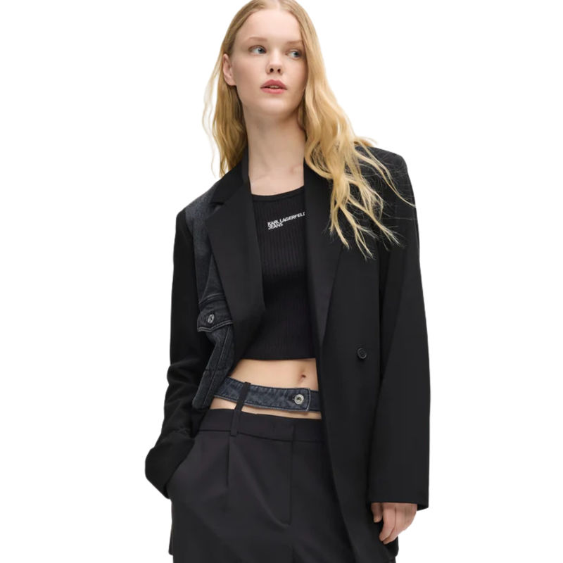 Ženski sako KLJ Mixed denim blazer