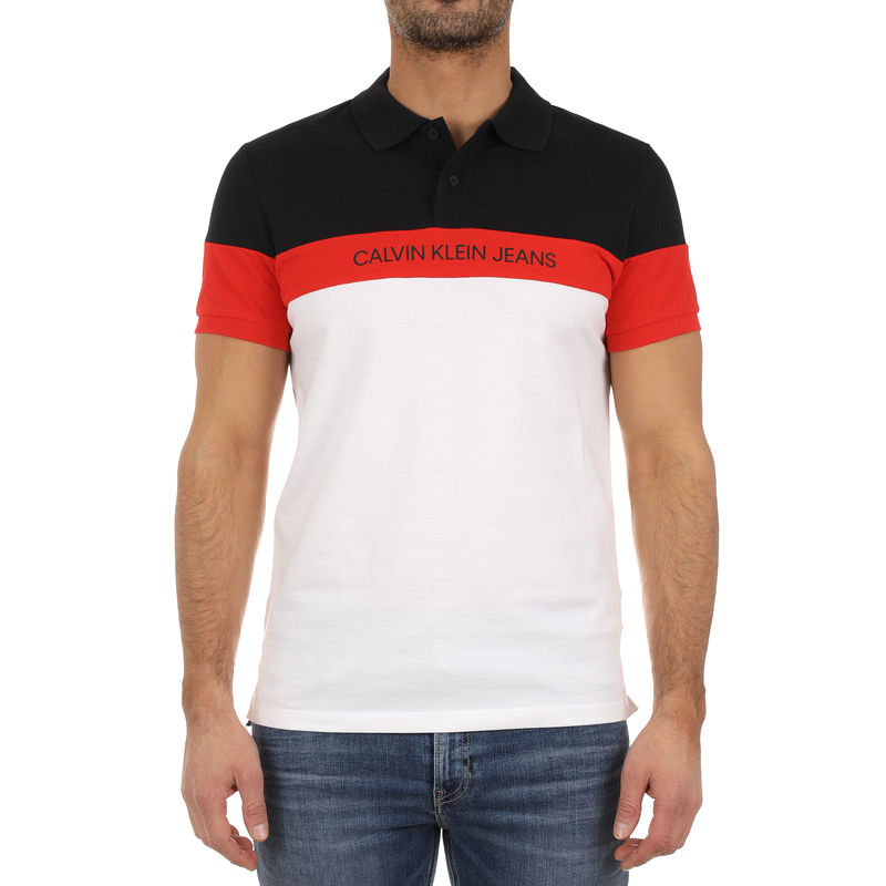 Muška majica Calvin Klein COLOR BLOCK SLIM POLO