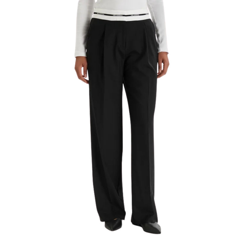Ženske pantalone Karl Lagerfeld Bw essential suit pants