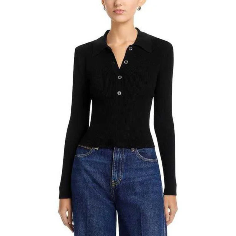 Ženski džemper Michael Kors Polo nk clean ls top