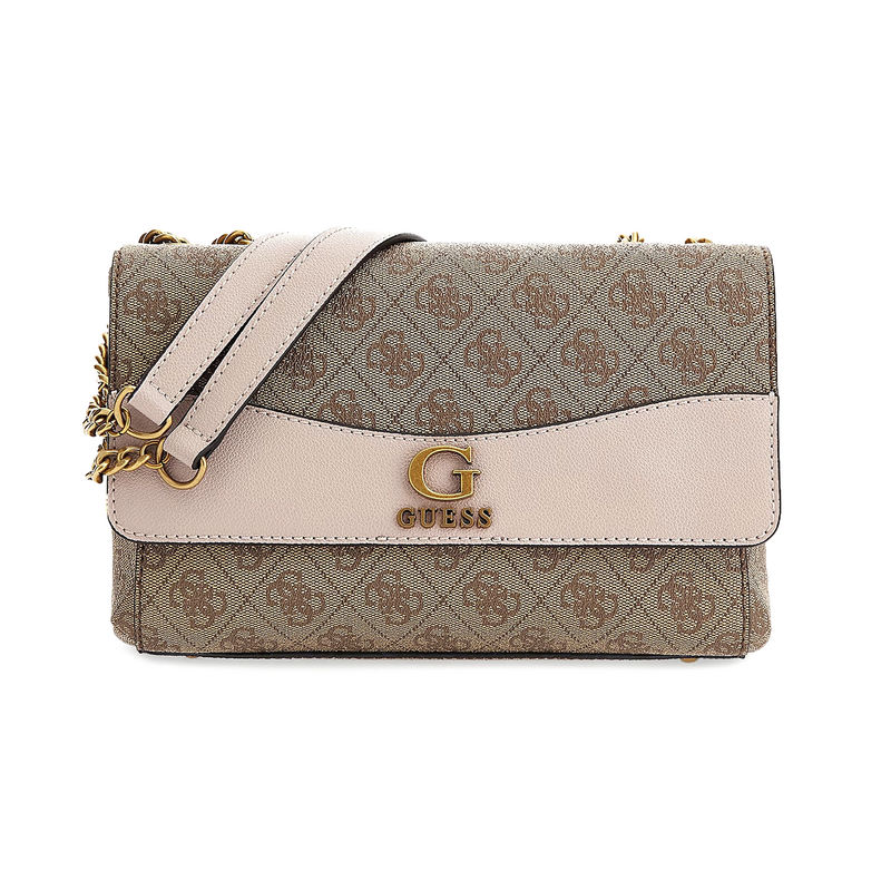 Ženska torba Guess Nell Logo Cnvrtble Xbody Flap