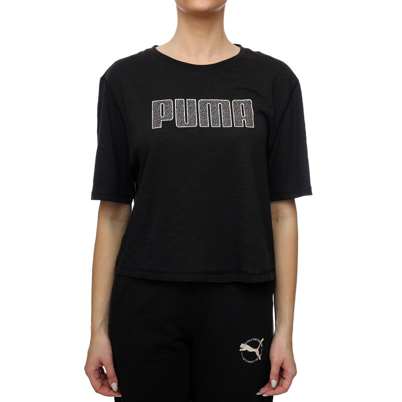 Ženska majica Puma WOMENS GRAPHIC BOXY CROP TEE CONCEPT