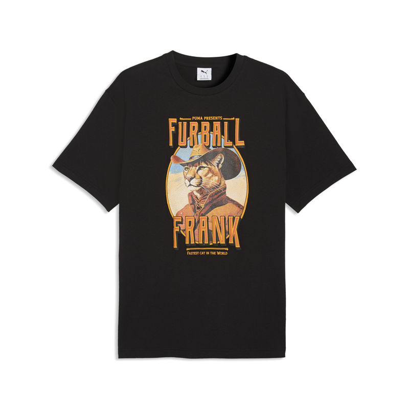 Muška majica Puma Graphic cat cowboy relaxed tee