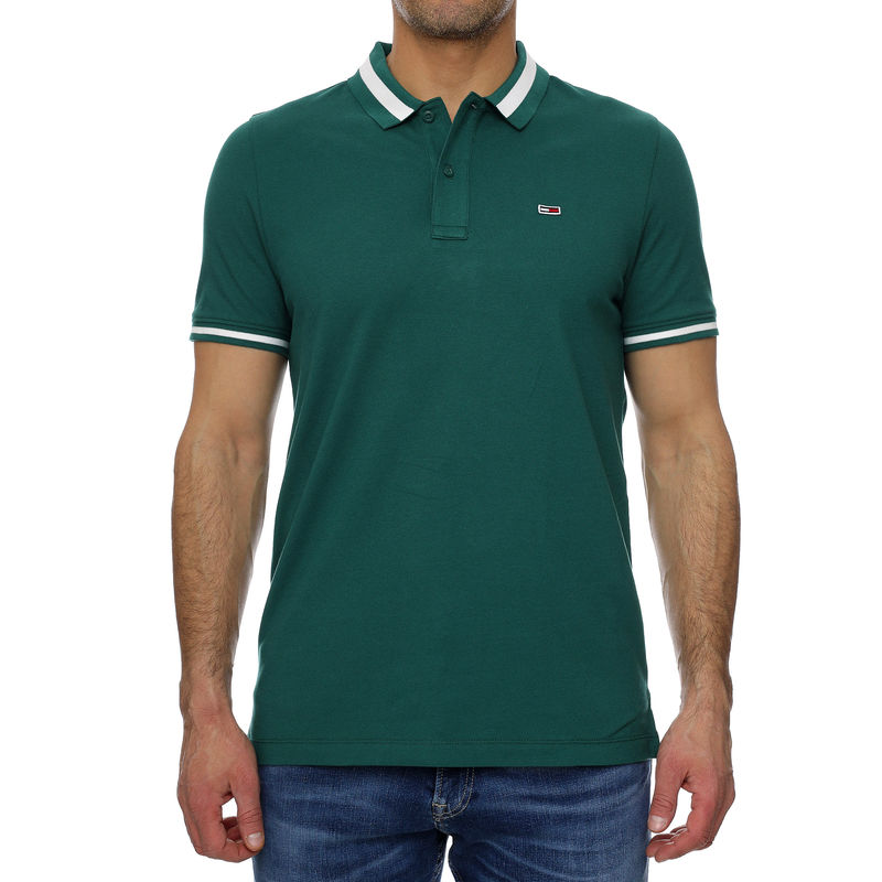 Muška majica Tommy Hilfiger TIPPED STRETCH POLO L6N