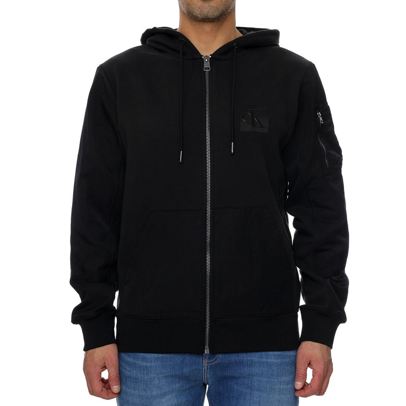 Muški duks Calvin Klein CK BOX MIX MEDIA ZIP