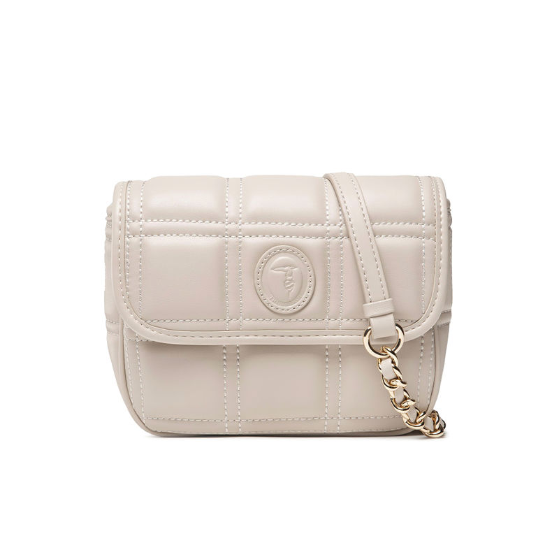 Ženska torba Trussardi ALYSSA SHOULDER FLAP QUILTED SMOOTH PU