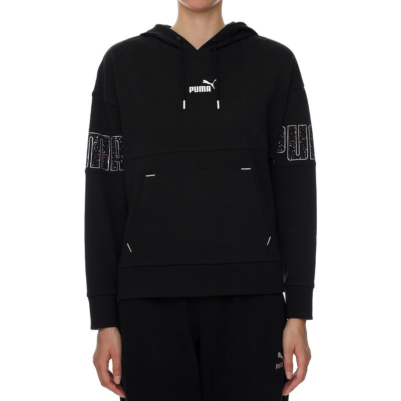 Ženski duks Puma POWER Colorblock Stardust Hoodie TR